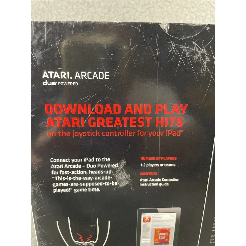 2011 ATARI ARCADE DOU POWERED‎ JOY STICK CONTROLLER
